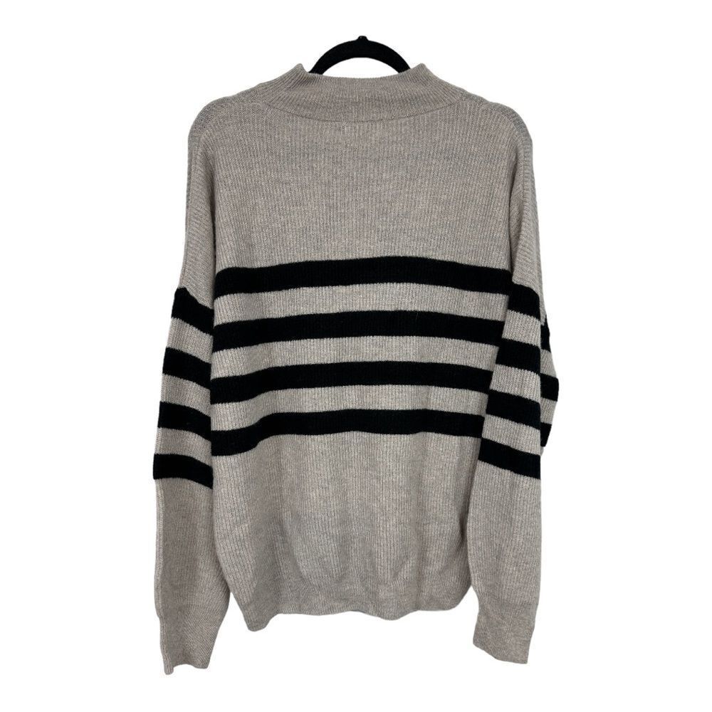 27 miles Malibu Greta striped cashmere sweater size M - Picture 5 of 7
